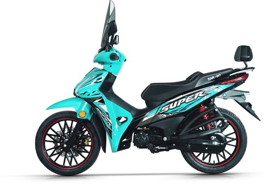 Quality YIPOWER E Cooper Electric Underbone Motorcycle with 6kW Peak Power 84 km/h Max Speed and Permanent Magnet Synchronous Motor factory