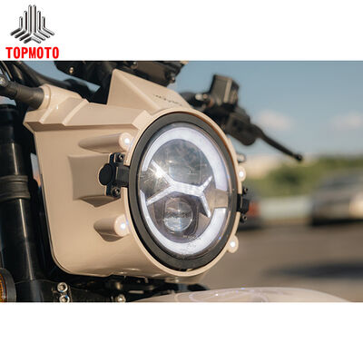 Qualidade Motocicleta Elétrica de Alta Velocidade 72V com Potência de Pico de 6000W e Autonomia de 130km E-Moto fábrica