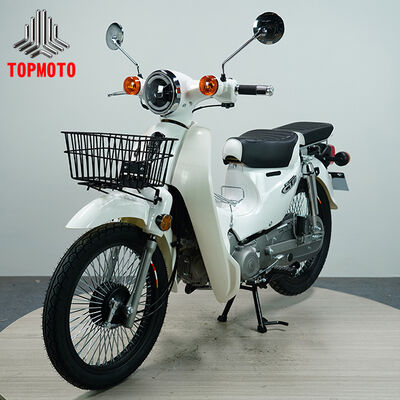 Qualité Moto de type underbone refroidie par air, 107cc, avec transmission semi-automatique à 4 vitesses et capacité de charge de 150 kg usine