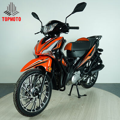 Calidad Motocicleta de 107cc con neumáticos sin tubos y doble amortiguador fábrica