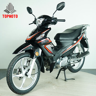 Kualitas Sepeda motor 125cc Off-Road dengan suspensi hidrolik, kapasitas beban 150kg & kemampuan memanjat 27 ° untuk perjalanan tugas berat pabrik