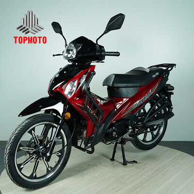 Quality 107cc Engine 4-Speed Semi-Automatic Underbone Motorcycle with Electric & Kick Start for Urban Commuting factory