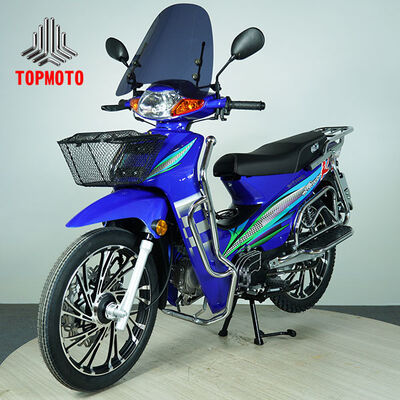 Quality 107cc Engine 4-Speed Semi-Automatic Lightweight Underbone Motorcycle for Commuting and Enduro Riding factory