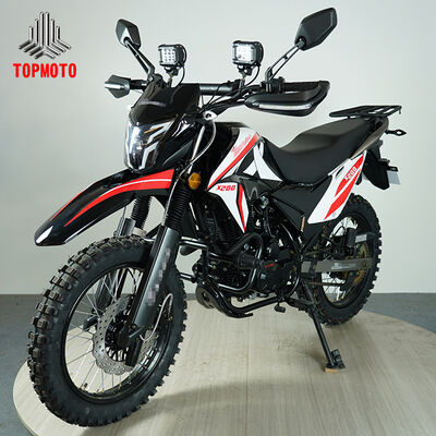 Qualität Off-Road-Motorrad der 200cc-Klasse mit 350 mm Bodenfreiheit und elektrischem Start Fabrik