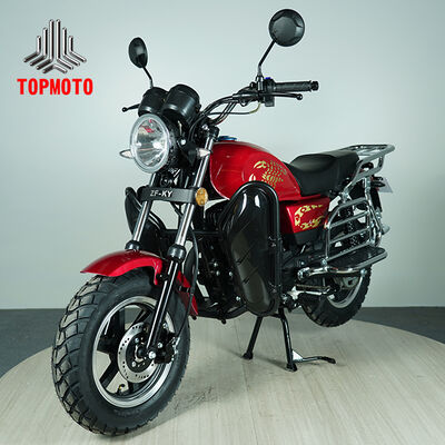 Calidad Motocicleta de 125 ml con tanque de combustible de 9 litros eléctrico y arranque y fuerte capacidad de escalada para desplazamientos urbanos fábrica