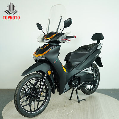 Quality 125cc Engine Commuter Motorcycle with 4-Speed Semi-Automatic Clutch and Drum Brakes factory
