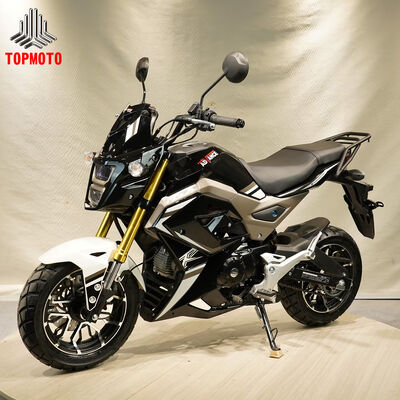 Calidad Motocicleta ligera de 107cc refrigerada por aire para desplazamientos urbanos con freno de disco y doble arranque fábrica