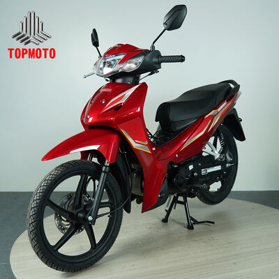 품질 아시아 타이거 125cc 공기 냉각 모터사이클 앞 디스크 후부 드럼 브레이크와 오프로드 및 일상 출퇴근을 위해 27° 이상 등반 공장