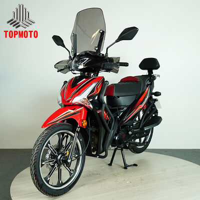 Качество Street Legal 107cc Underbone Мотоцикл с 150мм пробегом от земли и 4-ступенчатой полуавтоматической коробкой передач фабрика