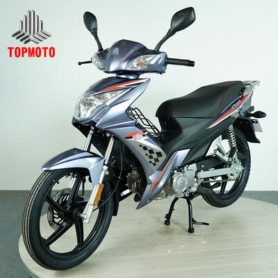 Qualité Moto 107cc économique avec capacité de charge de 150 kg et vitesse maximale de 78 km/h pour les trajets quotidiens usine