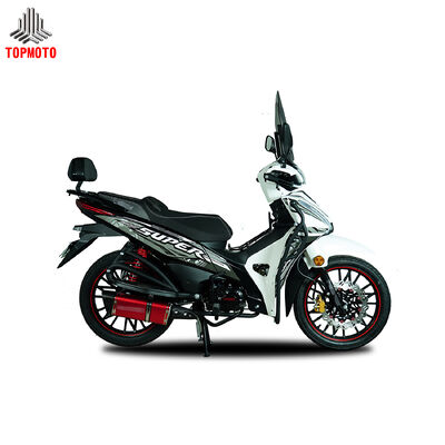 品質 123.7cc エンジン アンダーボーン モーターサイクル 4速半自動クラッチと電気&キックスタート 工場