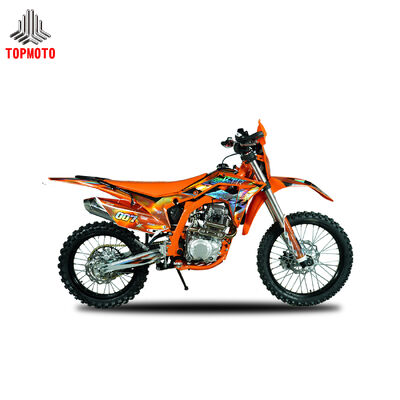 Kualitas Sepeda Motor Trail 22Nm Torsi Tinggi dengan Rangka Berkekuatan Tinggi dan Tangki Bahan Bakar 7L untuk Reli Off-Road Profesional pabrik