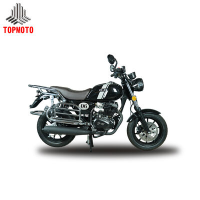 Quality 125cc Motorcycle with 90km/h Top Speed, LED Lights, and Maintenance-Free Battery for Daily Commuting factory