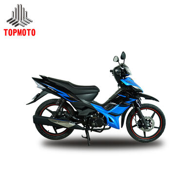 Qualität 124cc Einzylinder-Motor mit horizontaler Ausrichtung, Unterboden-Motorrad mit Fuß- und Elektro-Doppelstart und 4-Gang-Doppelkupplung Fabrik