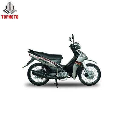 Quality ZF110-10 107cc Underbone Motorcycle with 4-Speed Automatic Clutch and Electric & Kick Start for Urban Commuting factory