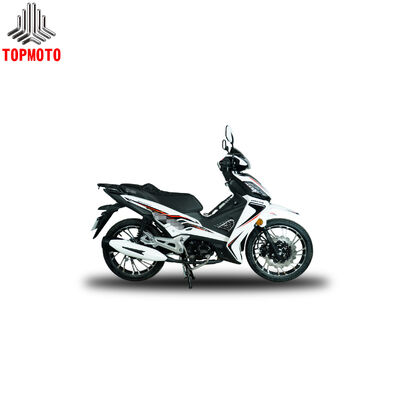 Qualité Moto de type underbone 107cc avec embrayage automatique à 4 vitesses et selle basse de 760mm pour un trajet facile usine