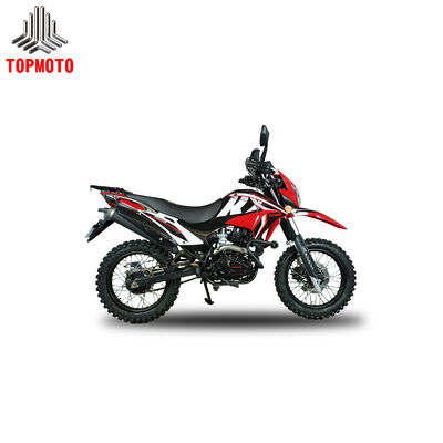 Kwaliteit 198cc 6-versnellings off-road motorfiets met een topsnelheid van 115 km/u voor onverharde paden en bergen fabriek