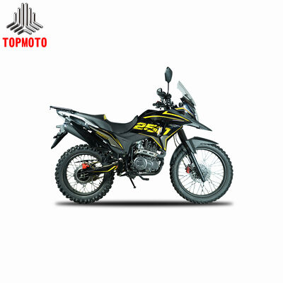 Ποιότητα 225cc κινητήρας Dirt Bike με αναστροφικό υδραυλικό μπροστινό πιρούνι και 5 ταχυτήτων αλυσίδα κίνησης για ισχυρή off-road απόδοση εργοστάσιο
