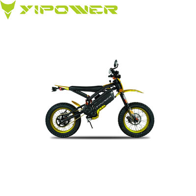 Chất lượng Xe máy địa hình điện hai cầu dây đai & xích với khung thép carbon và điều khiển vector FOC nhà máy