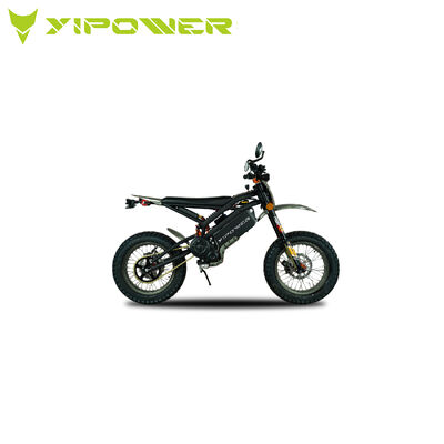 Quality Long-range Electric Dirt Motorcycle with 72V40Ah Large Battery, 100km Cruising Range, and Wear-resistant CST Tires factory