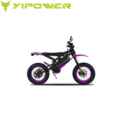 Quality 4000W Rated Power 72V40Ah LG Cells Electric Dirt Motorcycle with Adjustable Suspension factory