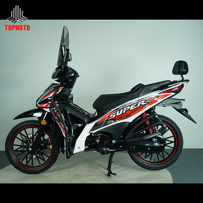 123.7cc Large Displacement Single Cylinder Motorcycles 6.3kW Underbone Motorcycle With Clutch