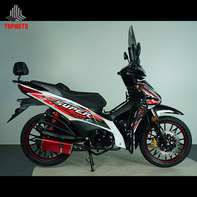 123.7cc Large Displacement Single Cylinder Motorcycles 6.3kW Underbone Motorcycle With Clutch