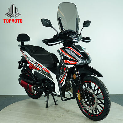 123.7cc Large Displacement Single Cylinder Motorcycles 6.3kW Underbone Motorcycle With Clutch